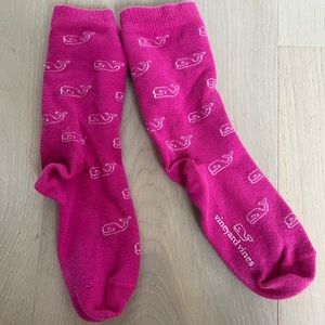 Vineyard Vines Pink Kids Socks